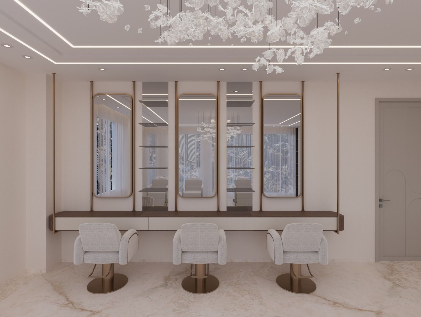 قاعات التدريب العملي